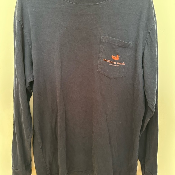 Southern Marsh Men's Charcoal Long Sleeve Tee - Picture 2 of 6
